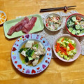 komutatata's cooksnap of when they made 蒲鉾とお野菜を豆板醤マヨネーズで.