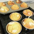 ハチワレねこ's cooksnap of when they made 芳醇✿キャラメルバナナカップケーキ✿.