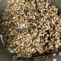 cork's cooksnap of when they made 皮つきもち麦を小鍋で炊く.