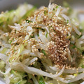 KOTARO1230's cooksnap of when they made もやしときゅうりの中華風サラダ.