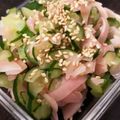 クックG1CG0C☆'s cooksnap of when they made *余ったガリ*と*きゅうり*であと一品☆.