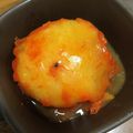 USACO66's cooksnap of when they made 柿のシャーベットってか、冷凍完熟柿w.