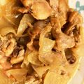 yuisunny's cooksnap of when they made 簡単♪フライパンで鶏手羽元オレンジ煮込み.