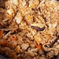 いおかな's cooksnap of when they made 簡単★鶏肉たっぷり中華おこわ.