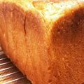 マンゴーがだいすき♪'s cooksnap of when they made 秒でなくなる！ブリオッシュ風生食パン.