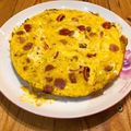 jabeatk's cooksnap of when they made トマトのスパニッシュオムレツ.