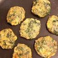 クックAXHHVC☆'s cooksnap of when they made 離乳食中期後期バナナとほうれん草のおやき.