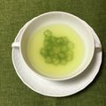 コムギ大好き's cooksnap of when they made かわいいキレイ色なオクラのスープ.