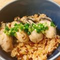 ふーみん＊'s cooksnap of when they made 炊飯器de♡牡蠣と生姜の炊き込みご飯.