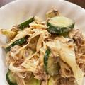 みしゃとる's cooksnap of when they made 青パパイヤと胡瓜、ツナのコンボサラダ.