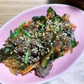 つむぎんまん's cooksnap of when they made .ひき肉で簡単チャプチェ風..