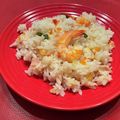 SAYAちゃんママ's cooksnap of when they made 炊飯器deえびピラフ.