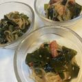 yu🐓's cooksnap of when they made 糸こんにゃくとワカメの酢の物.