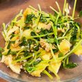 ごはんはおこめ's cooksnap of when they made レンチン♪豆苗とツナとお揚げさん.
