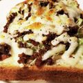 ダッフィーニーうに's cooksnap of when they made そぼろとキャベツのマヨトースト.