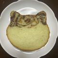じぇんよう's cooksnap of when they made HBで ネコ食パン　(抹茶·ほうじ茶).