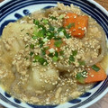 ＊＊まゆゆ＊＊'s cooksnap of when they made 里芋と蒟蒻のホクホクごま味噌煮*.