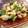 もすろー's cooksnap of when they made めかじきのソテー＊ガリバタ醤油味.