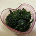 papikun's cooksnap of when they made ワカメの炒めナムル.
