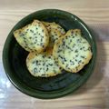 ながぴー♧'s cooksnap of when they made 卵白が1個余ったら♪簡単♡ごまチュイール.