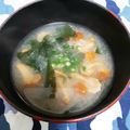 みれいく's cooksnap of when they made 大好き♡なめことワカメの簡単味噌汁.