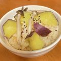 ★りなんち★'s cooksnap of when they made 秋の味覚♪さつま芋とキノコの炊き込みご飯.