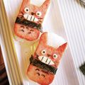 ハニーパイド's cooksnap of when they made 簡単トトロのスパムにぎり　キャラ弁.