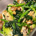 おはぎ☆おはぎ♪'s cooksnap of when they made ほうれん草としめじのナムル風.