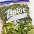 Elmohana's cooksnap of when they made かぶの葉と茎の冷凍保存.