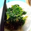 マキマキ913's cooksnap of when they made ほうれん草の胡麻和え.