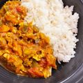 やおよろず◎'s cooksnap of when they made カレーの壺マイルドのコクうま夏野菜カレー.