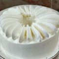 ほか弁ママ's cooksnap of when they made 苺のクリスマスケーキ サントノーレ口金.