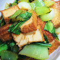 ペコリん☆'s cooksnap of when they made 厚揚げと青梗菜の煮物.