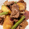 momナナ's cooksnap of when they made さつまいもと牛肉の甘辛煮.
