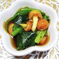 kashikon's cooksnap of when they made 簡単＆美味！ほうれん草となめこの煮びたし.