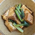 クックパッドごはん部's cooksnap of when they made 小松菜煮浸しにカレールーを入れてみた.
