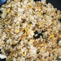 くむちん's cooksnap of when they made 卵と高菜さえあれば！絶品高菜チャーハン.