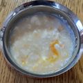 ポニーリボン's cooksnap of when they made 旨ウマ♪朝ごはん！豆腐たまごふわふわ雑炊.