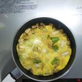 彩音ｍａｍａ's cooksnap of when they made 長ネギde親子丼.