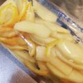 博美ママ◉⁠‿⁠◉'s cooksnap of when they made リンゴと柚子の砂糖漬け.