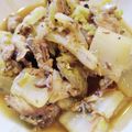 Unaken's cooksnap of when they made サバの缶詰と白菜の簡単おかず.
