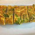 くじら食堂's cooksnap of when they made ほうれん草(小松菜)入り♪甘いたまご焼き.