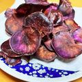 ゆりゆうきまま's cooksnap of when they made 紫芋チップス.