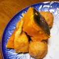 ma2kaboch's cooksnap of when they made 炊飯器で♪ミートボールとカボチャの煮物.