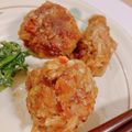 makiyuzu's cooksnap of when they made 油淋ソース♡根菜たっぷり豚コマボール.