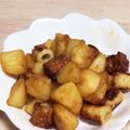 パグカップ's cooksnap of when they made じゃがいもと竹輪の甘辛炒め.