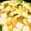 ろびんろびん's cooksnap of when they made あとのせサクサク！豆腐と海老の塩マーボー.
