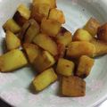 まーくんのおくさん's cooksnap of when they made 残り焼き芋で☆コロコロ塩バター焼き.
