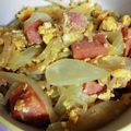 うささうさ's cooksnap of when they made スパムの卵野菜炒め.