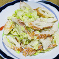 にこぱん☻'s cooksnap of when they made キャベツ✿ちくわの胡麻マヨ和え♡.